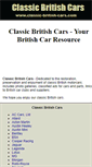 Mobile Screenshot of classic-british-cars.com
